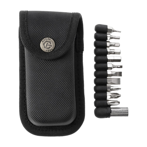 Narzędzie wielofunkcyjne Multitool Ganzo G202 z zestawem bitów - 24 narzędzia - Srebrny - G202