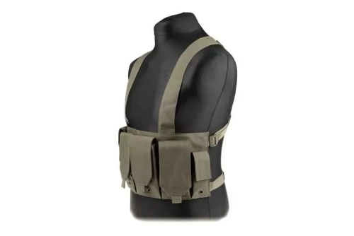 GFC Tactical - Kamizelka taktyczna Chest Rig - Nylon - Oliwkowy - GFT-18-007964