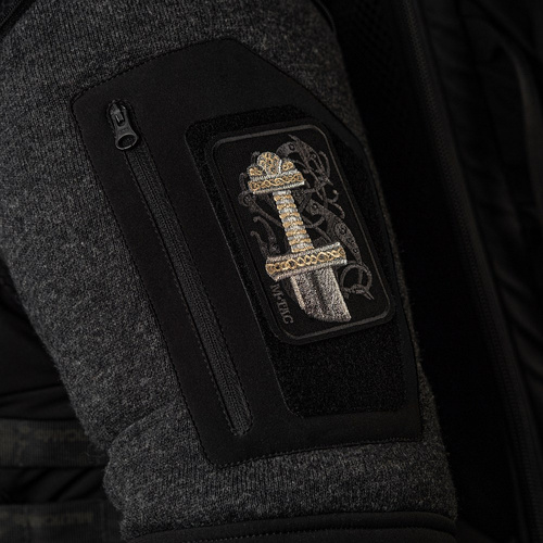 M-Tac - Naszywka Miecz Wikinga - Haft - Czarny - 51332000