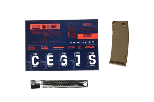 Specna Arms - Replika elektryczna karabinka SA-F02 FLEX - Half-Tan - SPE-01-034211