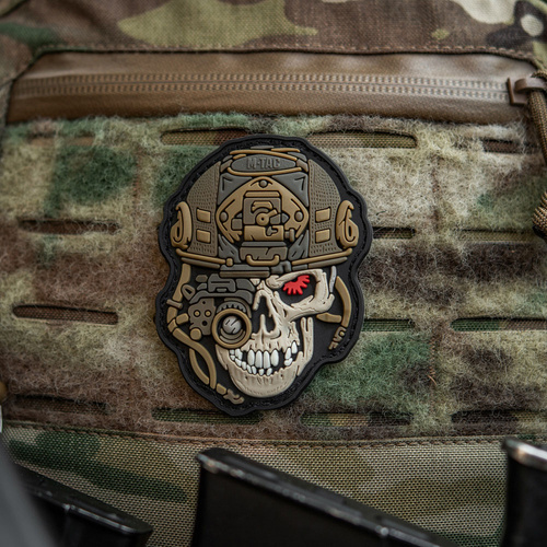M-Tac - Naszywka Worn To The Bone - PCV - Czarna/Coyote - 51565205
