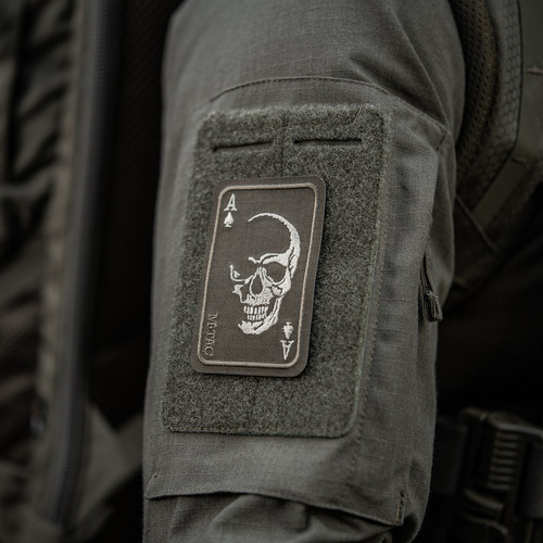 M-Tac - Naszywka morale patch Face of War - Cordura - Ranger Green - 51389023