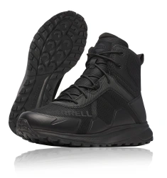 Merrell - Buty taktyczne Jumpstrike Tactical Mid - Comfortbase - Czarne - J007975