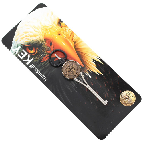 ASP - Kluczyk do kajdanek Guardian G2 Navy Logo - Stainless - 56611