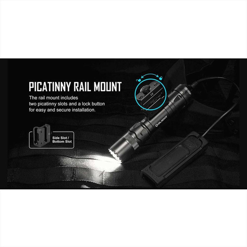 Olight - Latarka taktyczna na broń Odin GL Mini - 1000 lumenów - Picatinny - ODIN-GL-MINI