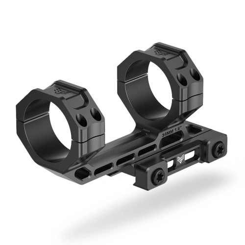 Swampfox Optics - Montaż do lunety 30 mm Freedom Mount - Picatinny - Czarny - FCM-30-M