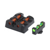 Hiviz - Światłowodowe przyrządy celownicze Target Sight Set - Glock - GLT178