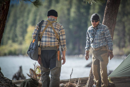 Helikon - Koszula Defender Mk2 Pilgrim Shirt® - Rust Plaid - KO-DPG-SR-P9