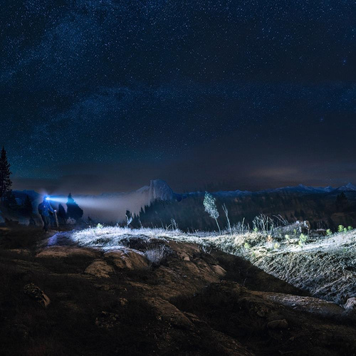 Fenix - Latarka czołówka LED 16R z akumulatorem 3000 mAh - 1250 lumenów - HP16R