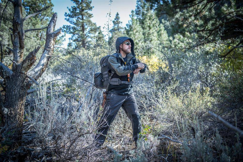 Helikon - Kurtka Anorak Woodsman® - Crimson Sky / Ash Grey - KU-WDN-DC-8385A