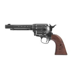 Umarex - Rewolwer wiatrówka CO2 Colt SAA .45 5.5" - 4,5 mm - Szary/Brązowy - 5.8307