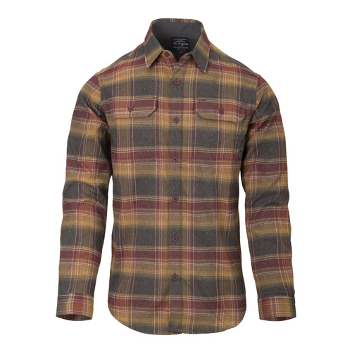 Helikon - Koszula z długim rękawem Greyman - Polyester Nylon Blend - Old Black Denim - KO-GMN-PN-2K