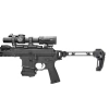 Strike Industries - Kolba składana FSA Single Folder - QD - Czarna - SI-FSA-S-STOCK