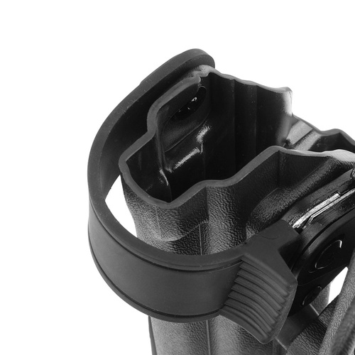 DoubleTap Gear - Kabura zewnętrzna OWB Strighter SLS - Prawa - Glock 17 - Kydex - Czarna