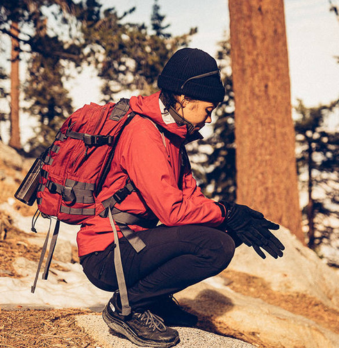 Helikon - Kurtka damska Hardshell Squall - Czarna - KU-SWH-TR-01