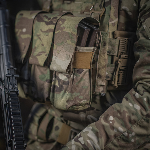 M-Tac - Ładownica zamknięta na dwa magazynki - MOLLE - Cordura - Multicam - 10013208