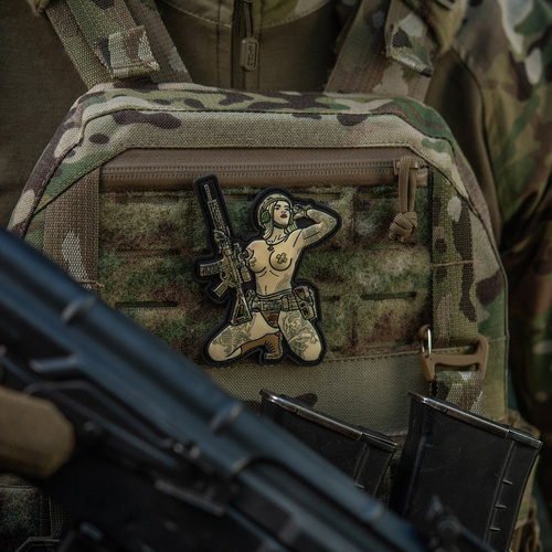 M-Tac - Naszywka Tactical Girl №1 Mjóllnir - PVC - Pełny kolor - 51116107