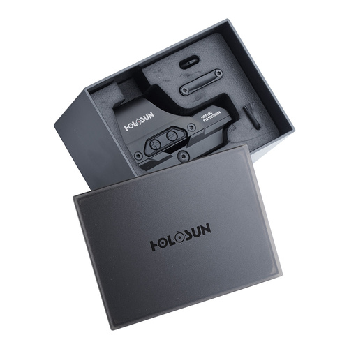 Holosun - Kolimator Open Reflex HS510C Multi Reticle - Solar Panel - Czarny - HS510C