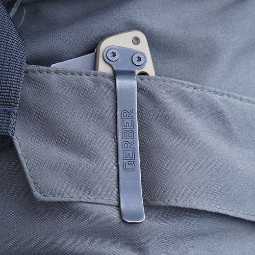 Gerber - Nóż składany Fastball Cleaver - 20CV - Coyote Brown - 30-001841