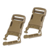 Tasmanian Tiger - Klamry SR 25 Safety QA - 2 szt. - Coyote Brown - 7278.346