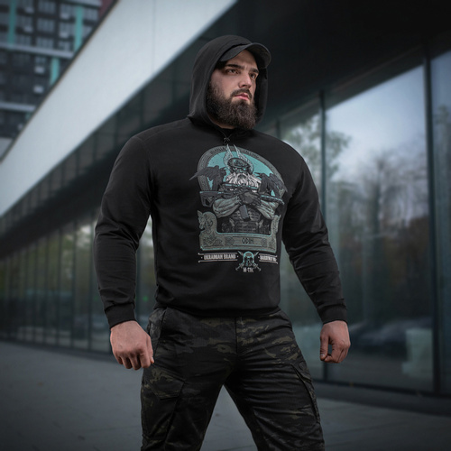 M-Tac - Bluza z kapturem Odin Mystery - Bawełna - Czarna - 20535002