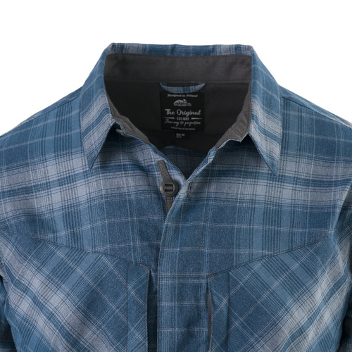 Helikon - Koszula taktyczna MBDU - Nylon Polyester Blend - Western Blue Plaid - KO-MBD-PN-2P