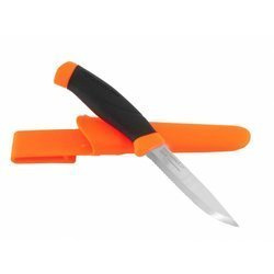 Morakniv - Nóż Companion F Serrated - Ząbkowany - Pomarańczowy - 11829