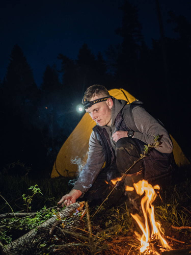 Armytek - Latarka czołowa Wizard C2 Pro Max - IP68 - 4000 lm - 21700 - Czarny - F06701PC