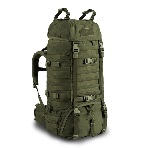 WISPORT - Plecak wojskowy Raccoon - 65L - Olive Green