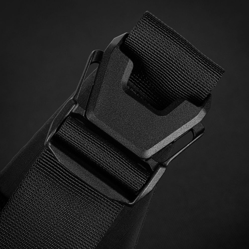 M-Tac - Torba nerka City Waist Bag Elite - Nylon Rip-Stop - Panel rzepowy - Czarny - 10404002