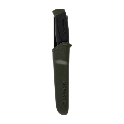 Morakniv - Nóż Companion MG - Stal węglowa - Czarny / Oliwkowy - 11863