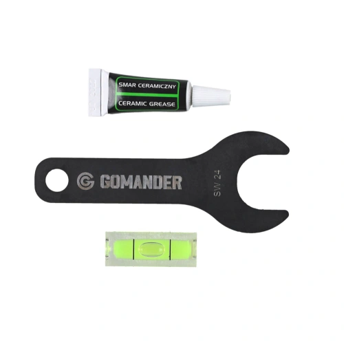 Hamulec wylotowy Gomander Raptor 7,62 M14x1 LH - Stal - Czarny - TB0.10178_1-M14X1LH-