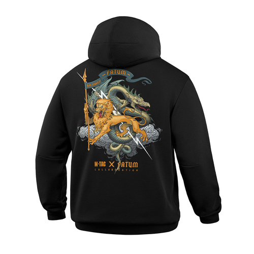 M-Tac - Bluza z kapturem Hoodie Cotton Hard Fatum - Czarna - 80154002