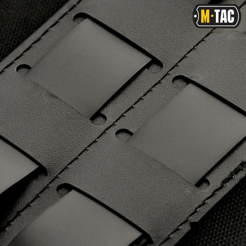 M-Tac - Panel na naszywki na MOLLE - 80 x 135 mm - Czarny - 10122002