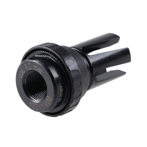 Tłumik płomienia Gomander Quadron S 9 mm M14X1 - Stal - Czarny - TB0.10174