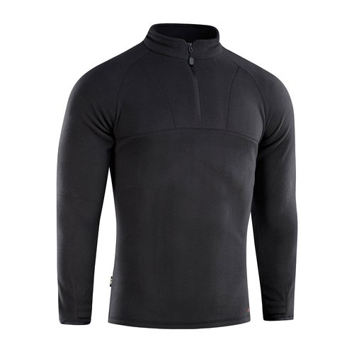 M-Tac - Bluza polarowa raglanowa kardigan Delta Polartec - Czarna - 70022002