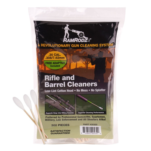 RamRodz - Wycior do broni Barrel and Breech Cleaners - .30 / .308 / 7.62 mm - 300 szt. - #30300