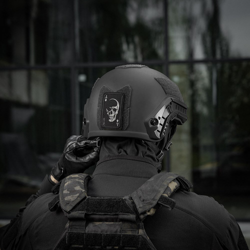 M-Tac - Naszywka morale patch Face of War - Cordura - Czarny - 51389002