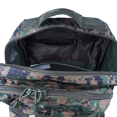 Mil-Tec - Plecak Large Assault Pack - Digital Woodland - 14002271
