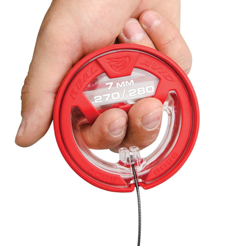 Real Avid - Wycior sznurowy do czyszczenia przewodu lufy Bore Boss - .270/.280/7 mm - AVBB270