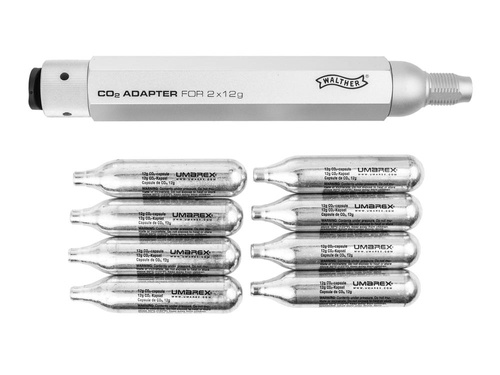 Walther - Adapter CO2 2 x 12g za kapsułę 88 g - 5.8103