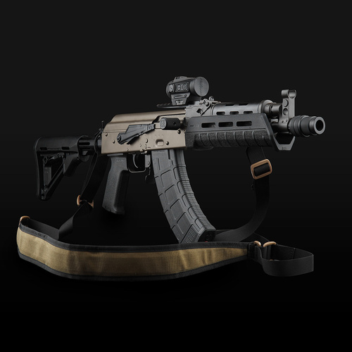 WBP Rogów x Slav Operator - Karabinek Mini Jack Okopnik Gen.I - Cerakote - Brązowy - 7,62x39 mm