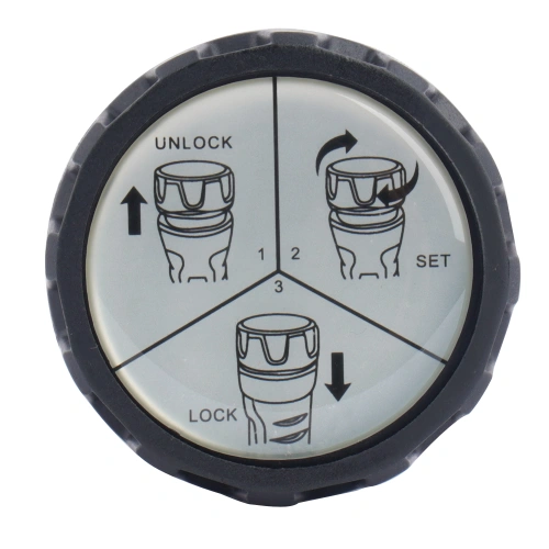 GunPany - Śrubokręt z kluczem dynamometrycznym Torque Screwdriver - 10 bitów - SCTK-04