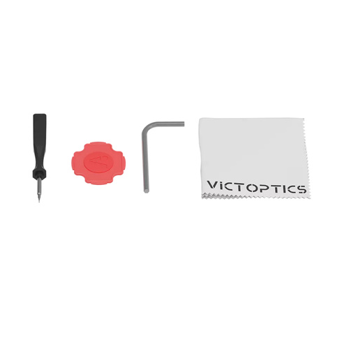 VictOptics - Kolimator otwarty SRD 1x23x33 Four-Reticle - Picatinny QD - Czarny - RDSL36