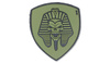 101 Inc. - Naszywka 3D - Pharaoh Skull - Zielony OD
