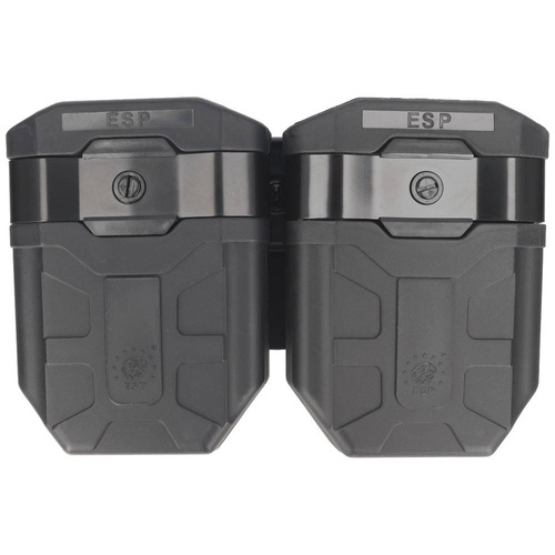 ESP - Podwójna ładownica karabinkowa AK-47/AK-74 - UBC-01 - Czarna - MH-MH-04-AK BK