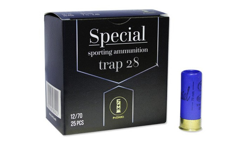 Amunicja śrutowa FAM Pionki 12/70 Trap 28 Special 28 g - AMU000022 - 25 szt.