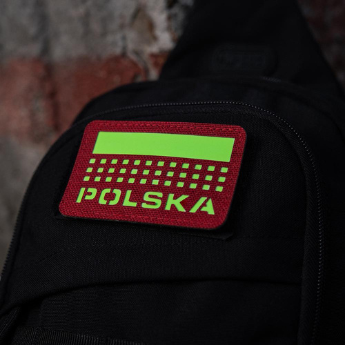 M-Tac - Naszywka Flaga - Poland 50х80 - Laser Cut Czerwono/Biała - 51006233