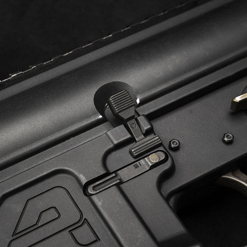 Strike Industries - Dźwignia zwalniacza zamka Enhanced Bolt Catch dla AR10 - Czarny - SI-AR10-EBC