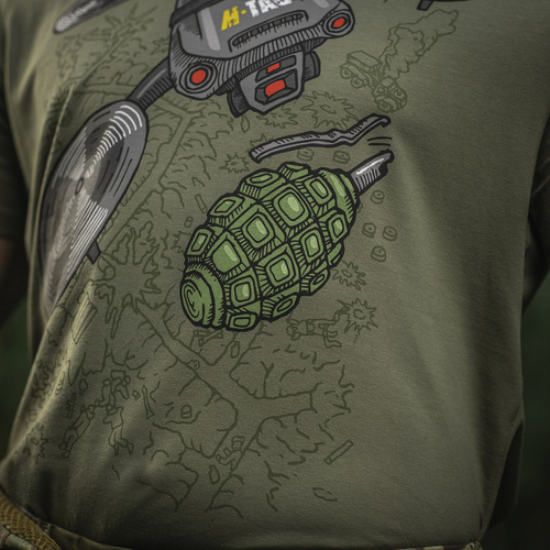 M-Tac - Koszulka T-Shirt Dron - Khaki - 80056038
